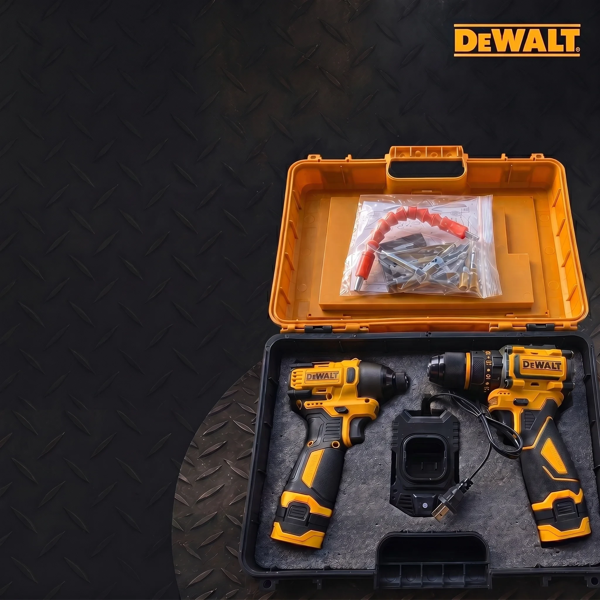 TALADRO Y PISTOLA DEWALT